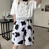 Harajuku Clothes Casual Shorts Men's and Women's Loose Sports Casual Pants