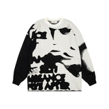 Men Fall Fall Round Neck Loose Long Sleeves High Street Couple