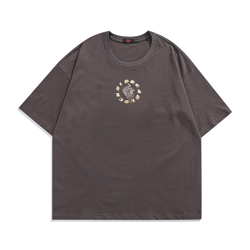 2022 Summer man t shirt Printed Short Sleeve Loose