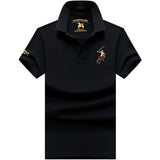 USPA Shirts Cotton Men's Short-Sleeved T-shirt Polo Shirt