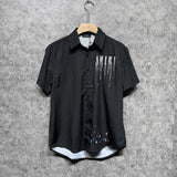 Amiri T Shirt Color Splash Ink