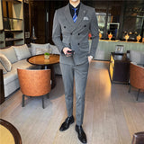 Mens Black Suit Suit Men's Three-Piece Suit Casual Slim Fit Men's Small Business Suit Coat