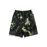 Men Shorts Men's Clothes Summer Wear Retro Men's Shorts Casual Tie-Dye Couple Beach Shorts Trendy Men