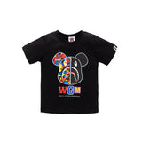 A Ape Print for Kids T Shirt Summer Cotton Short Sleeve T-shirt