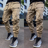 jogging shorts for men Slim Fit Muscle Gym Men Shorts Fall Casual Pants Men's Multi-Pocket Overalls Loose Straight Outdoor Running Trousers