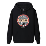 Maroon Graphic Hoodie