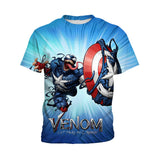 Captain America T Shirt Men's Casual Short Sleeve 3DT Shirt
