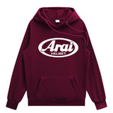 Maroon Graphic Hoodie