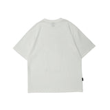 Men's T Shirt Summer Casual Tops Cartoon Printed Short-Sleeved T-shirt Men's Fashion Brand round Neck Street Fashion Loose Half-Sleeved T-shirt