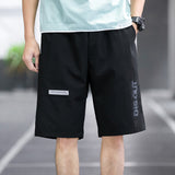Mens Cargo Shorts Men's Shorts Summer Casual Trend Loose Middle Pants 5 Points Outer Wear Large Trunks Beach Pants Middle Pants