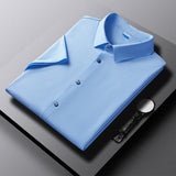 USPA Shirts Short Sleeve plus Size Shirt Men's Business Shirt Polo Shirt