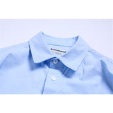 Men Shacket Long Sleeve Autumn Shirt Autumn Solid Color Three-Dimensional Pocket Shirt