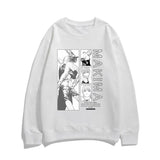 Chainsaw Man Hoodie Machima Anime round-Neck with Fleece Lining No Hooded