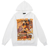 Men's Fall Outfits Printed Sweater Men's and Women's Oversize Loose Street Top