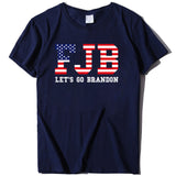 Let's Go Brandon T Shirt Top Women's Letter Print Short-Sleeve T-shirt Women