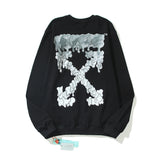 Autumn Printed Sweater Ow Round Neck Loose Casual Men And Women