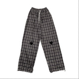 Harajuku Clothing Men Classic Retro Pants Straight Leg Pan Summer Retro Casual Pants Men and Women Loose-Fitting Wide-Leg Trousers