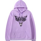 Kuromi Hoodie Harajuku Cute Printed Hoodie Autumn and Winter Leisure Sweater for Women