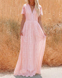 Kendall Jenner Wedding Guest Dress Deep V Pullover