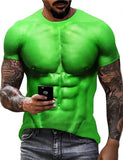 3D T Shirt Muscle Male Printing