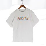 Amiri T Shirt Floral Color Letter Printing