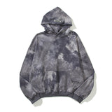 Fog Essentials Hoodie Autumn and Winter Fog Washed Distressed Tie-Dye Series Hooded Sweater