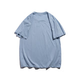 Men T Shirt Summer Casual Tops Cartoon Rabbit Rhinestone Hot Fixed Short Sleeve T-shirt Men's round Neck Half Sleeve Street Fashion Cropped Sleeve T-shirt