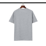 A Ape Print T Shirt Embroidered Ape Head Short Sleeve Cotton T-shirt