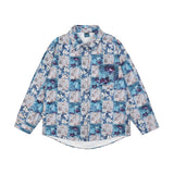 Men T Shirt Summer Casual Top Long Sleeve Shirt Men's BF Idle Style Fashion Brand Street Casual Trend Personality Printed Shirt