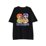 Harajuku Clothing Men's Tshirt Classic Retro Shirts Summer Printed Short Sleeve T-shirt Men and Women Casual Tops