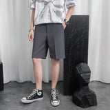 Men Bermuda Shorts Black Shorts Men Summer Casual Pants