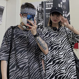 Harajuku Clothing Men's Tshirt Classic Retro Shirts Loose Men's and Women's Tops Short Sleeve Half Sleeve