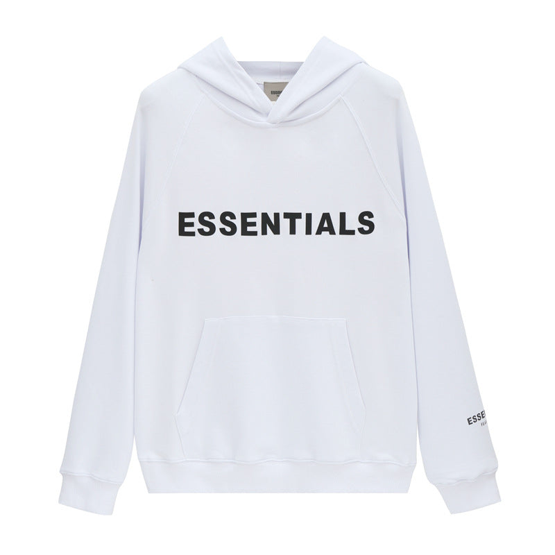 Fog Fear of God Hoodie Adhesive Letter Hooded Sweater Fog Men's and Women's Coats