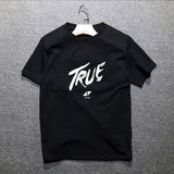 True T Shirts Summer Men's Short-Sleeved T-shirt Cotton Loose round Neck T-shirt Couple's Tops