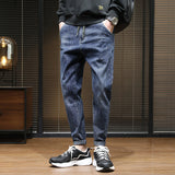 Men Summer Jeans Spring Weilun Jeans plus Size Retro Sports Trousers Men