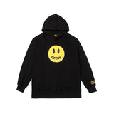 Justin Bieber Drew House Hoodie Drew Smiley Basic Logo Printed Sweater