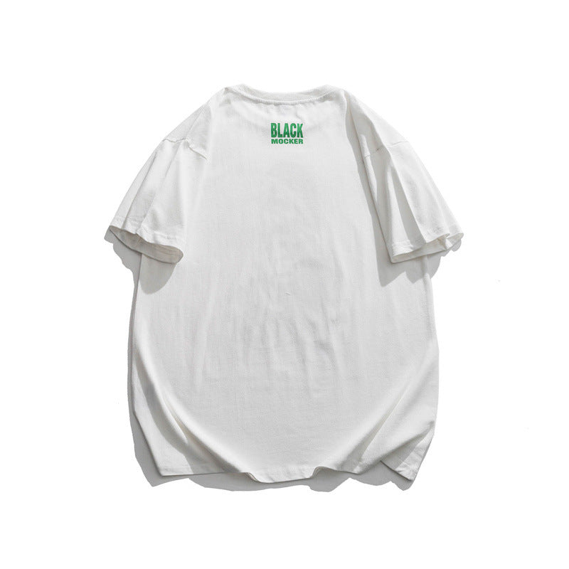 2022 Summer man t shirt Printed Short Sleeve Loose