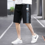 Mens Cargo Shorts Summer Exercise Shorts Men's Fashionable Outdoor Casual Cropped Pants Boys Thin Beach Pants Cropped Pants