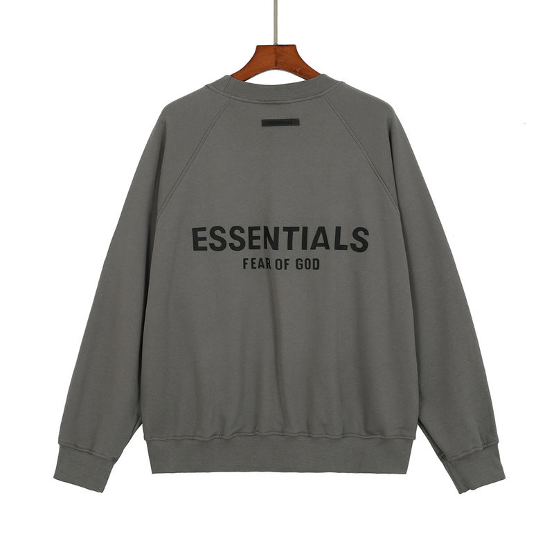 Fog Fear of God Sweatshirt Printed Pullover Sweatshirt Men's and Women's Loose Bottoming Shirt