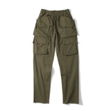 Mens Fall Outfits Vintage Distressed Overalls Bell-Bottom Pants