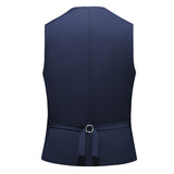 Men's Dress Vests Business Waistcoat Solid Color Slim Fit Casual Fashion Suit
