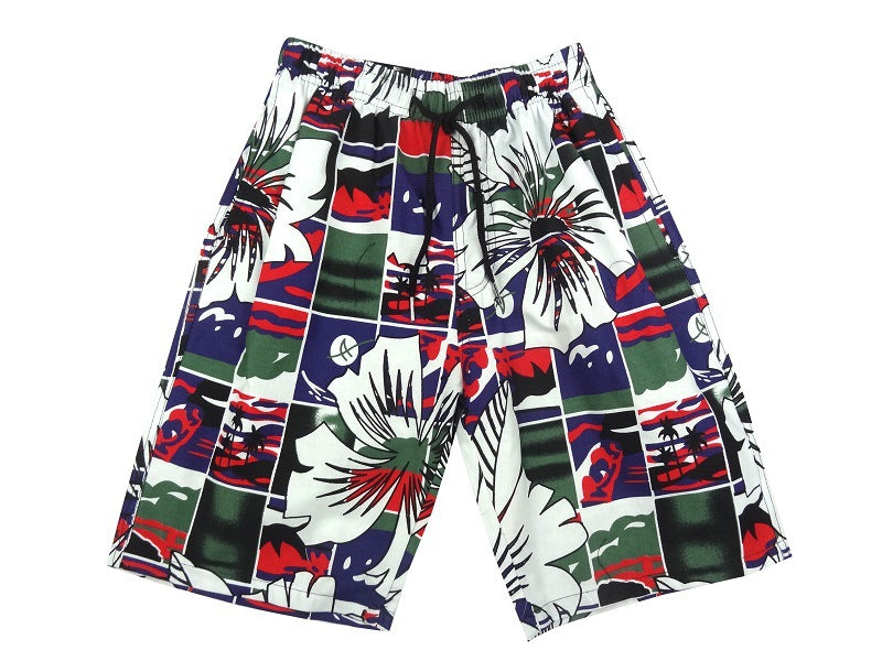 Men Summer Shorts Casual Loose Pants Summer Men's Casual Beach Pants Loose Design
