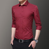 Maroon Colour Shirt Fleece Lined