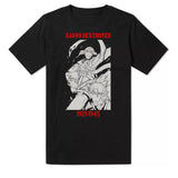 Anime Tshirts Aesthetic Men's Shirt Cospa Men's Anime Print Short Sleeve T-shirt plus Size Casual and Comfortable
