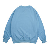 Mens Fall Outfits Love Puff Print Harajuku Style Hip Hop Crew Neck Pullover Sweatshirt Men and Women Couple