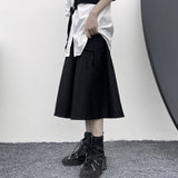 Harajuku Clothing Summer Solid Color Workwear Skirt Wofor men Casual