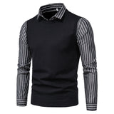 Men's Autumn Men's Knitwear Sweater Bottoming Shirt plus Size Vintage Men Winter Outfit Casual Fashion