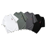 2022 Summer Man T Shirt Embroidered Half Sleeve