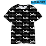 Cookies Shirt Cookies 3D Printed Fashion Casual Short Sleeve T-shirt