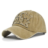 Yankee Baseball Cap Embroidered Peaked Cap Retro Spring and Summer